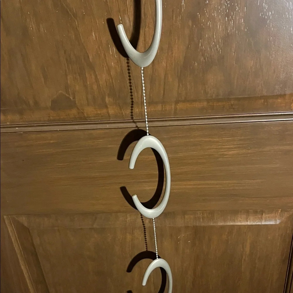Hanging Closet Organizer Metallic Tan